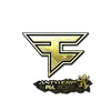 Sticker | FaZe Clan (Gold) | Antwerp 2022