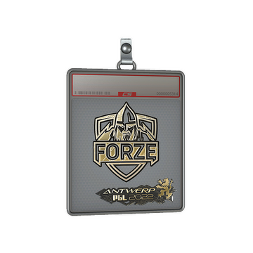 Sticker Slab | forZe eSports (Gold) | Antwerp 2022