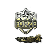 Sticker | forZe eSports (Gold) | Antwerp 2022