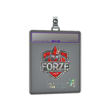 Sticker Slab | forZe eSports (Glitter) | Antwerp 2022