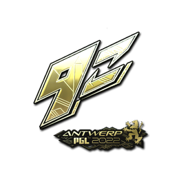 Sticker | 9z Team (Gold) | Antwerp 2022