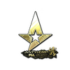 Sticker | Astralis (Gold) | Antwerp 2022