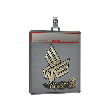 Sticker Slab | Bad News Eagles (Gold) | Antwerp 2022