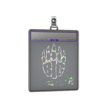 Sticker Slab | BIG (Glitter) | Antwerp 2022