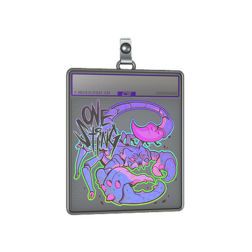 Sticker Slab | One Sting (Holo)