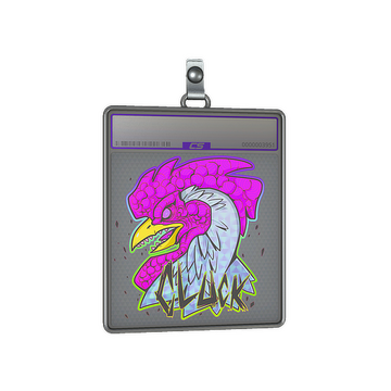 Sticker Slab | Cluck (Holo)