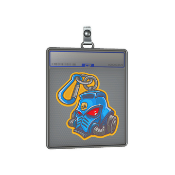 Sticker Slab | Primaris Keychain