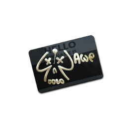 Sticker | Hello AWP (Gold)