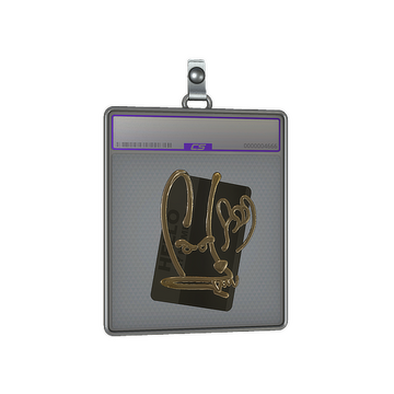 Sticker Slab | Hello M4A4 (Gold)