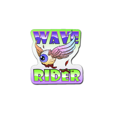 Sticker | Toxic Wave Rider