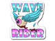 Sticker | Miami Wave Rider
