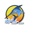 Sticker | Ocean Sunset Stabbyfish