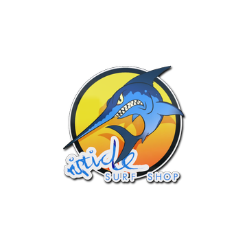 Sticker | Ocean Sunset Stabbyfish