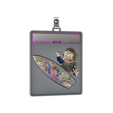 Sticker Slab | Sticker Bomb Surf Ava (Foil)