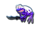 Sticker | Ultraviolet Poison Frog (Foil)