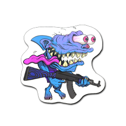 Sticker | Blue Shark Shooter