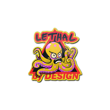 Sticker | Yellow Lethal
