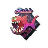 Sticker | Pink Jaggyfish