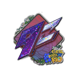 Sticker | 9z Team (Glitter) | Rio 2022