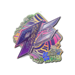 Sticker | 9z Team (Holo) | Rio 2022