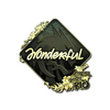 Sticker | w0nderful (Gold) | Rio 2022