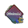 Sticker | w0nderful (Glitter) | Rio 2022