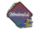 Sticker | w0nderful (Glitter) | Rio 2022