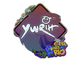 Sticker | yuurih (Glitter) | Rio 2022