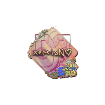 Sticker | xertioN (Holo) | Rio 2022