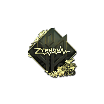 Sticker | Zyphon (Gold) | Rio 2022