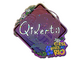 Sticker | qikert (Glitter) | Rio 2022