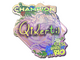Sticker | qikert (Holo, Champion) | Rio 2022