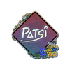 Sticker | Patsi (Glitter) | Rio 2022