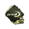 Sticker | syrsoN (Gold) | Rio 2022