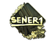 Sticker | SENER1 (Gold) | Rio 2022