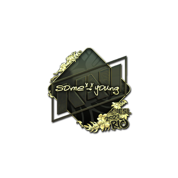 Sticker | sdy (Gold) | Rio 2022
