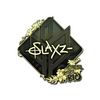 Sticker | slaxz- (Gold) | Rio 2022