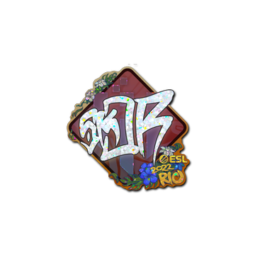 Sticker | sk0R (Glitter) | Rio 2022