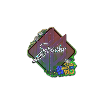 Sticker | Staehr (Glitter) | Rio 2022