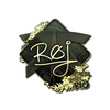 Sticker | roeJ (Gold) | Rio 2022