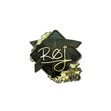 Sticker | roeJ (Gold) | Rio 2022