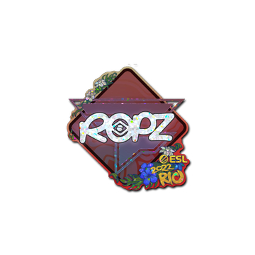 Sticker | ropz (Glitter) | Rio 2022