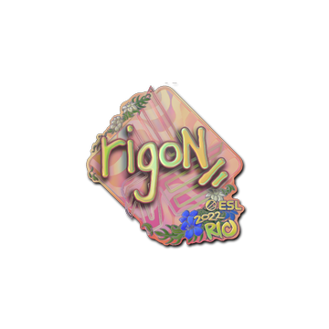 Sticker | rigoN (Holo) | Rio 2022