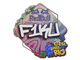 Sticker | F1KU | Rio 2022