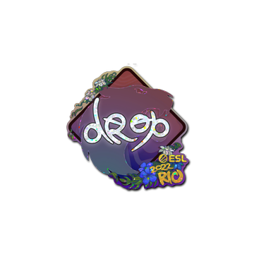 Sticker | drop (Glitter) | Rio 2022