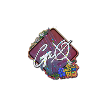 Sticker | gxx- (Glitter) | Rio 2022