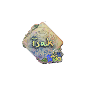 Sticker | isak (Holo) | Rio 2022