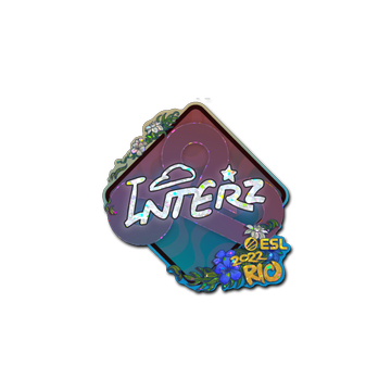 Sticker | interz (Glitter) | Rio 2022