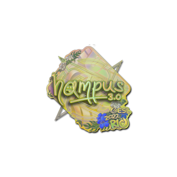 Sticker | hampus (Holo) | Rio 2022