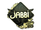 Sticker | jabbi (Gold) | Rio 2022